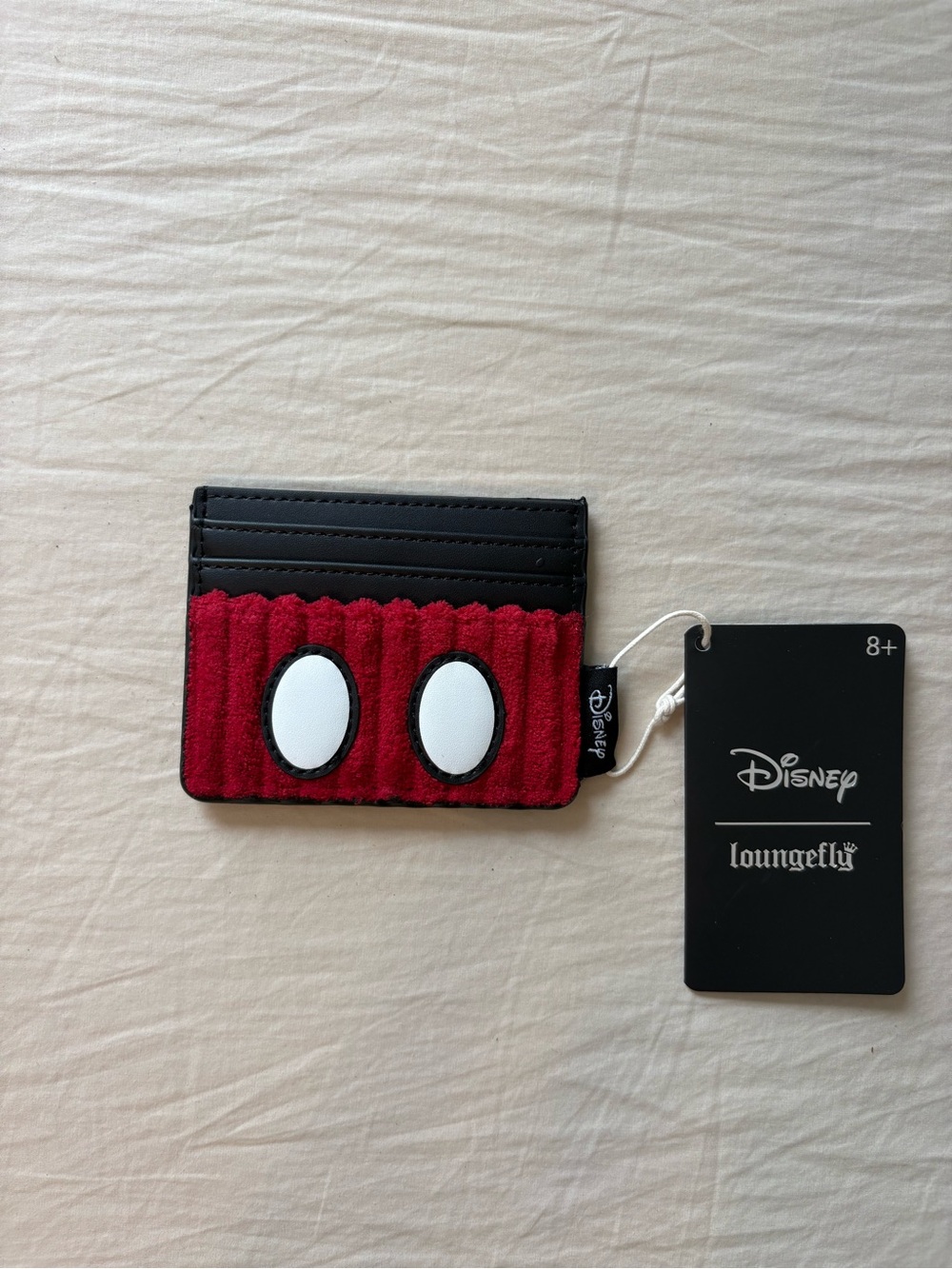 Loungefly Black & Red Mickey Backpack & Matching Wallet - Picture 5 of 6